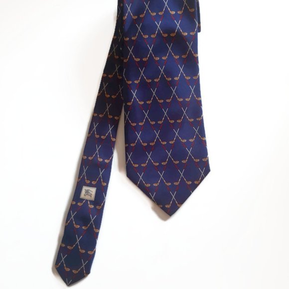 Burberry London Men's Necktie Golf Club - Picture 1 of 5